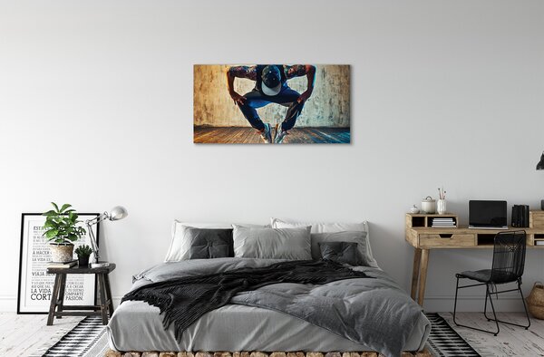 Obraz canvas Muž hip-hop 100x50 cm