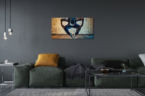 Obraz canvas Muž hip-hop 100x50 cm