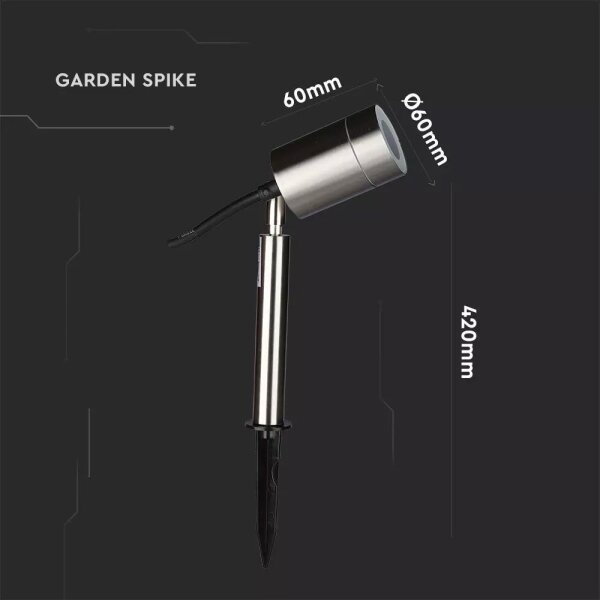 Vonkajšia lampa 1xGU10/35W/230V IP44