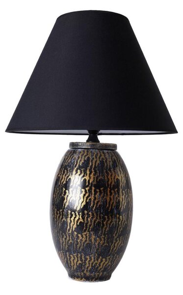 Stolná lampa RAMZES 1xE27/40W/230V čierna