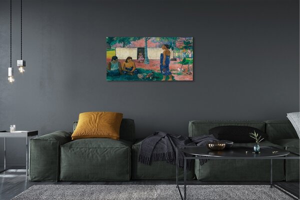 Obraz canvas No te aha oe riri (Prečo sa hneváš?) - Paul Gauguin 100x50 cm