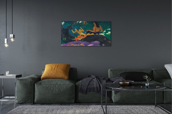 Obraz canvas Fatata te Miti (Na pobreží) - Paul Gauguin 100x50 cm