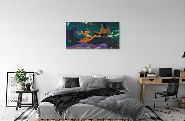 Obraz canvas Fatata te Miti (Na pobreží) - Paul Gauguin 100x50 cm