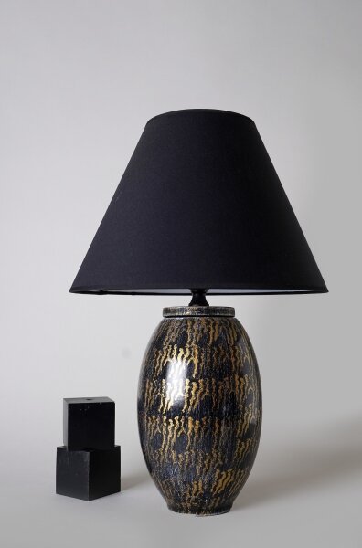 Stolná lampa RAMZES 1xE27/40W/230V čierna
