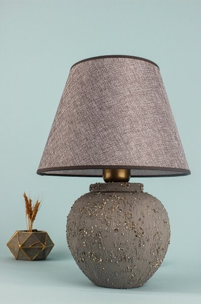 Stolná lampa RAMZES 1xE27/40W/230V hnedá