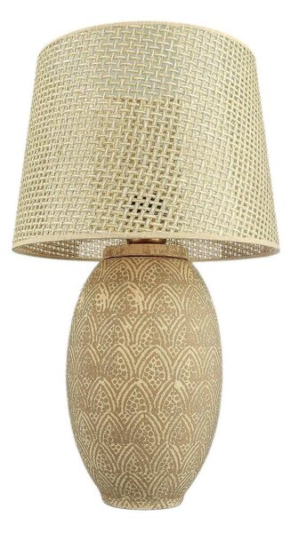 Stolná lampa RAMZES 1xE27/40W/230V zlatá
