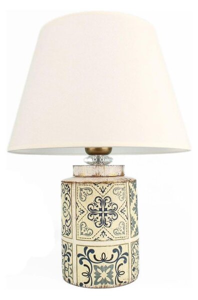 Stolná lampa RAMZES 1xE27/40W/230V biela