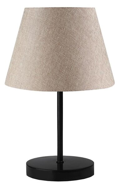 Stolná lampa AYD 1xE27/40W/230V béžová/čierna