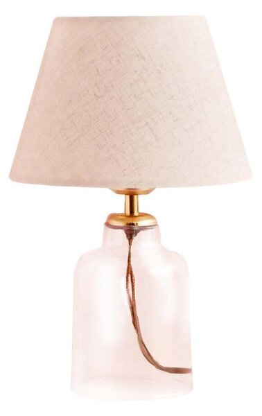 Stolná lampa AYD 1xE27/40W/230V krémová/číra