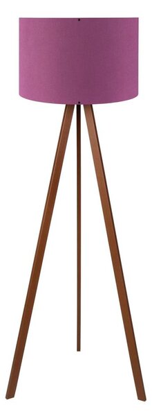 Stojacia lampa AYD 1xE27/40W/230V fialová/hnedá