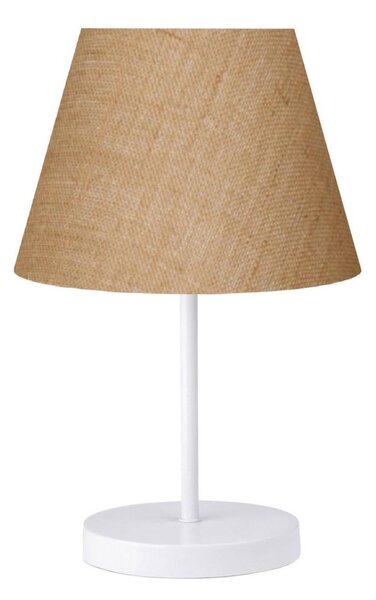 Stolná lampa AYD 1xE27/40W/230V hnedá/biela