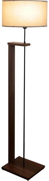 Stojacia lampa AYD 1xE27/40W/230V béžová/hnedá