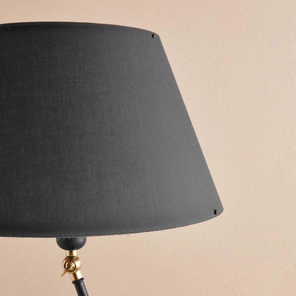 Flexibilná stojaca lampa AYD 1xE27/40W/230V čierna