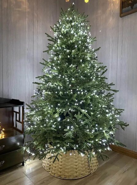 Vianočná LED svetelná mikro reťaz, studená biela, 20m, 600 LED, so zábleskami