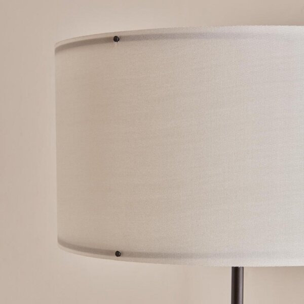 Stojacia lampa AYD 1xE27/40W/230V hnedá/biela+