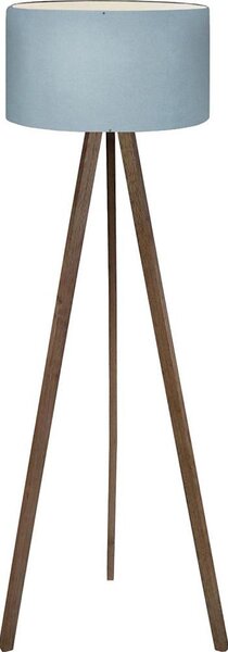 Stojacia lampa AYD 1xE27/40W/230V hnedá/modrá