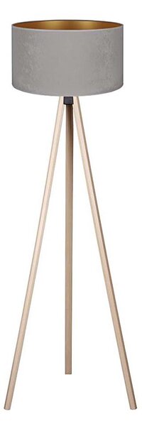 Brilagi - Stojacia lampa VELVET 1xE27/60W/230V béžová/šedá