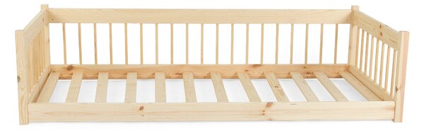 Wilsondo Detská drevená montessori posteľ 180x80 Lesanka - borovica