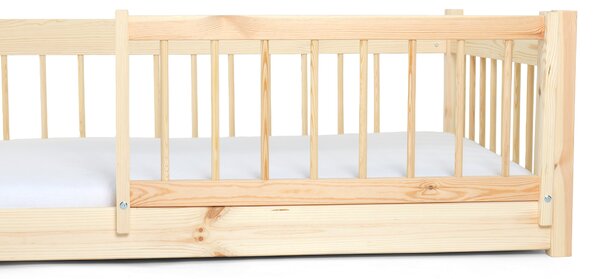 Wilsondo Detská drevená montessori posteľ 180x80 Lesanka - borovica