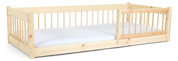Wilsondo Detská drevená montessori posteľ 180x80 Lesanka - borovica
