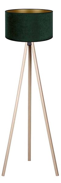 Brilagi - Stojacia lampa VELVET 1xE27/60W/230V béžová/zelená