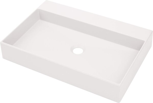 Deante Correo, granitové umývadlo na dosku 600x400x100 mm, biela, CQR_AU6S