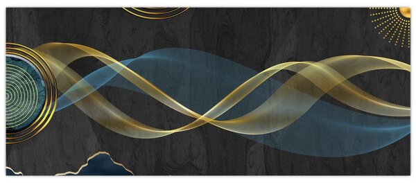 Obraz - Abstrakcia (120x50 cm)
