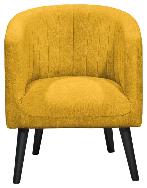 KOKTAILOVÉ KRESLO, textil, žltá Livetastic - Kreslá, Online Only