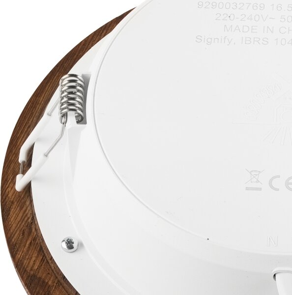 LED podhľadové svietidlo WOODY SPOT LED/16,5W/230V 4000K čerešňa, pr. 18,5 cm