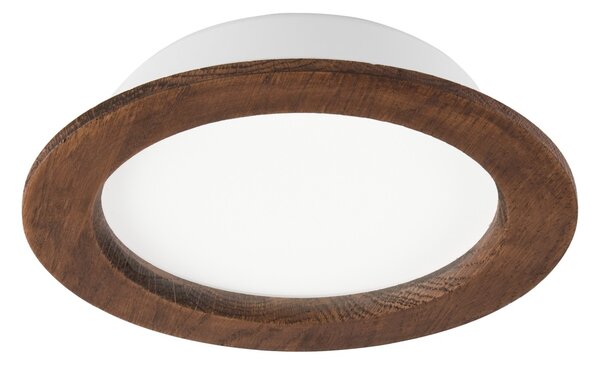 LED podhľadové svietidlo WOODY SPOT LED/16,5W/230V 4000K čerešňa, pr. 18,5 cm