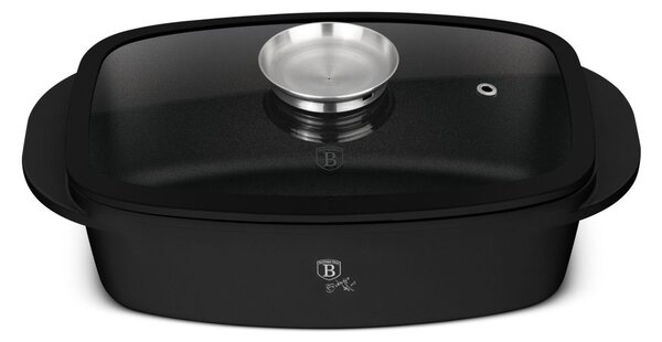 Pekáč s pokrievkou 6L, Matte Black Berlingerhaus