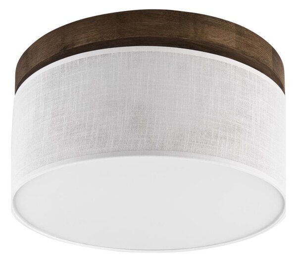 Brilagi - LED stropné svietidlo BELLADONNA 1xE27/15W/230V pr. 30 cm biele/dub or