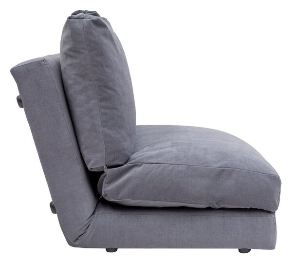 Sivá rozkladacia pohovka 120 cm Taida – Balcab Home