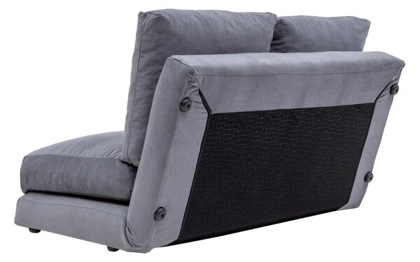 Sivá rozkladacia pohovka 120 cm Taida – Balcab Home