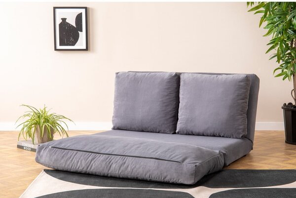 Sivá rozkladacia pohovka 120 cm Taida – Balcab Home
