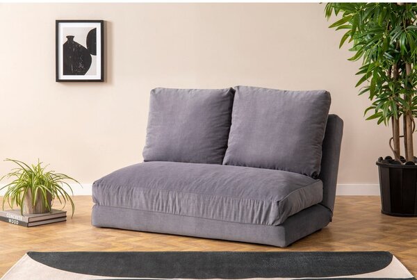 Sivá rozkladacia pohovka 120 cm Taida – Balcab Home