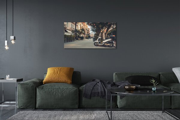 Obraz canvas mestské Motocykle palmového leta 100x50 cm