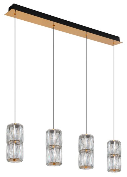 ZÁVESNÉ LED SVIETIDLO, 84.5/9.5/150 cm Globo - Online Only bytové doplnky, Online Only