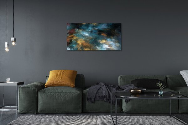 Obraz na plátne farebné kaša 100x50 cm