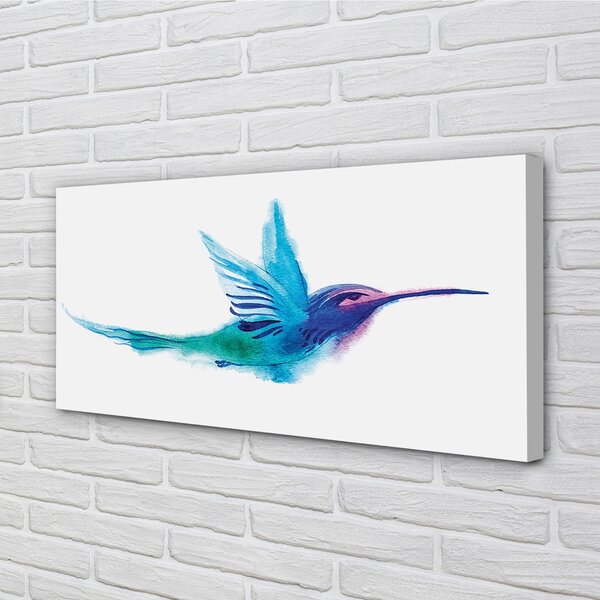 Obraz na plátne maľované papagáj 100x50 cm