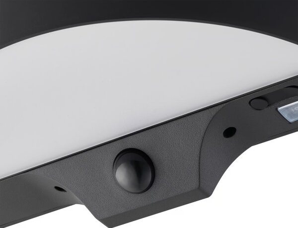 Nordlux - LED solárne nástenné svietidlo MONAY LED/5W/5V IP44 so senzorom