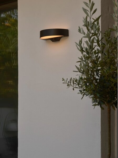 Nordlux - LED solárne nástenné svietidlo MONAY LED/5W/5V IP44 so senzorom