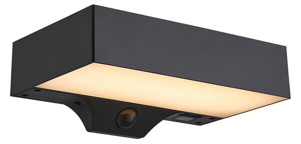 Nordlux - LED solárne nástenné svietidlo MONAY LED/5W/5V IP44 so senzorom