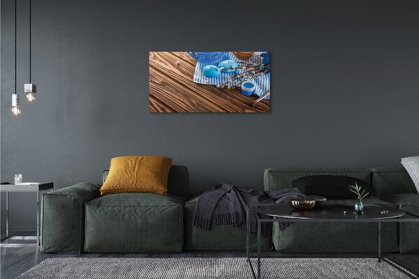 Obraz na plátne Vaječné riediteľné náterové hmoty dosky 100x50 cm