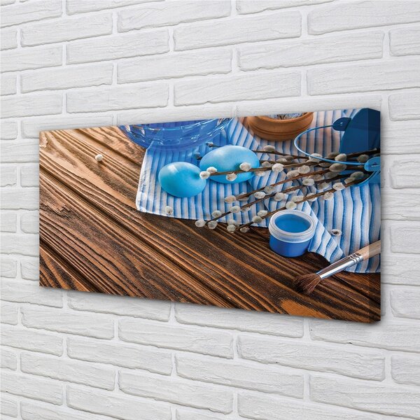 Obraz na plátne Vaječné riediteľné náterové hmoty dosky 100x50 cm