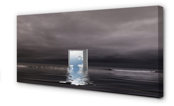 Obraz na plátne Sea dvere neba 100x50 cm
