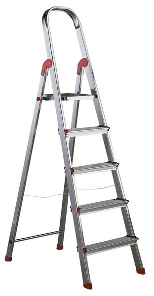 Hliníkové schody Unica - 5 stupňov, hliník