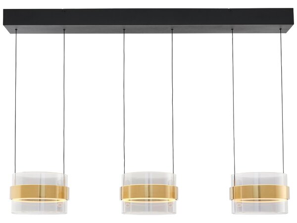 ZÁVESNÉ LED SVIETIDLO, 105/21,5/200 cm - Interiérové svietidlá