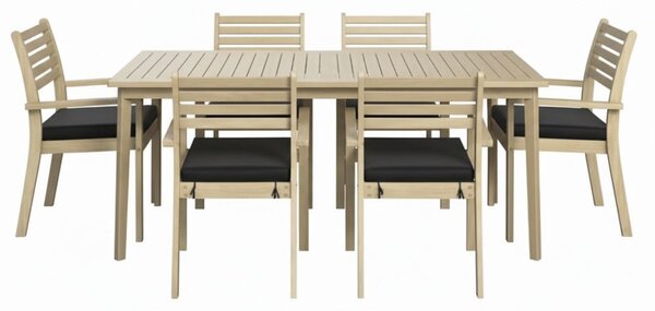 ZOSTAVA ZÁHRADNÉHO NÁBYTKU drevo, plast Ambia Garden - Online Only záhrada, Online Only