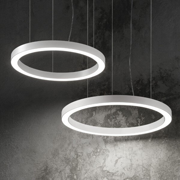 Závesné svietidlo Ideal lux 211381 ORACLE SP1 D70 BIANCO 1xLED 42W/2850lm 3000K biela